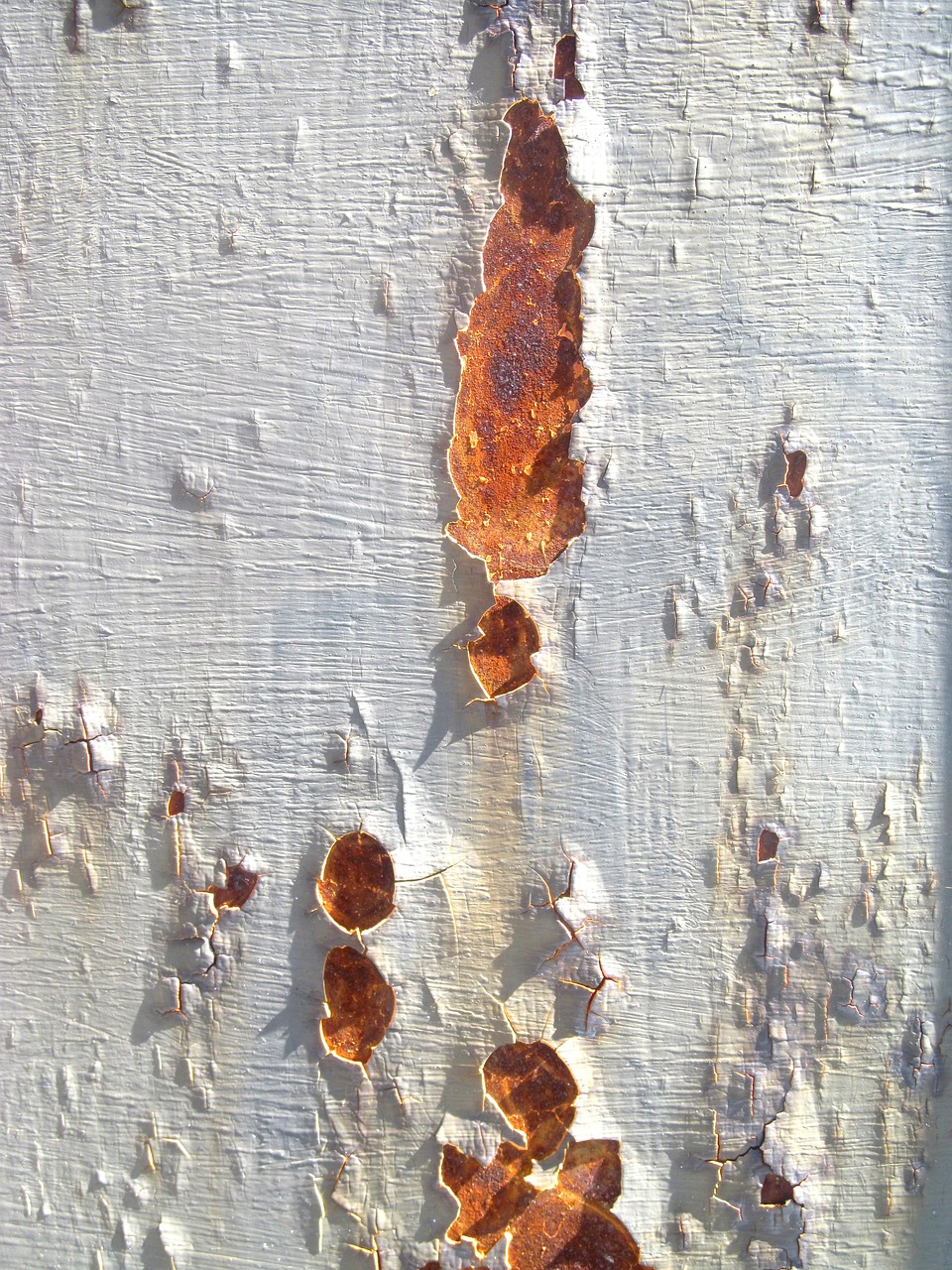 rust, texture, surface, broken paint, white, gray painting, gray paint